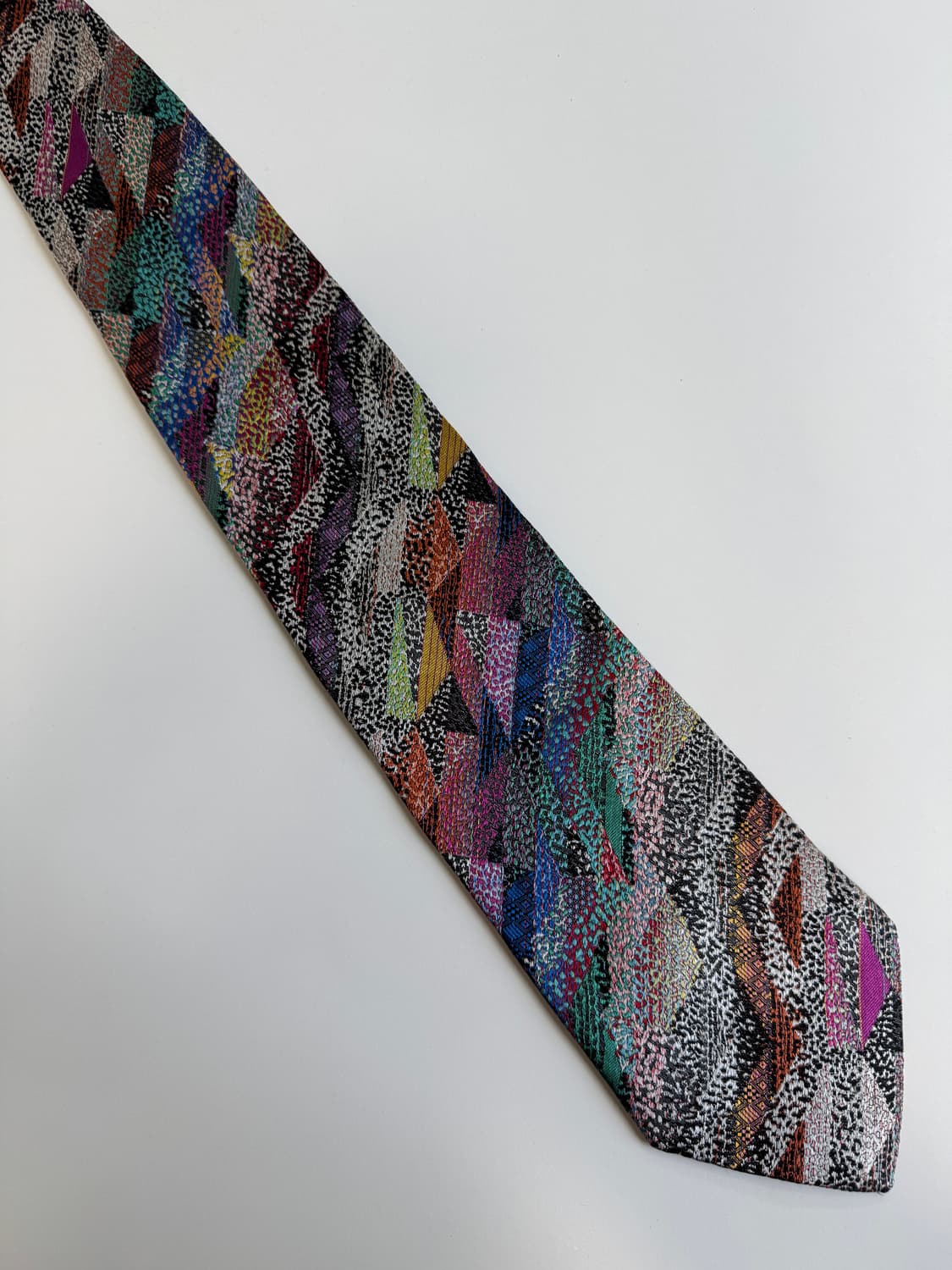 미쏘니 (Missoni) 실크 넥타이 10cm 상품이미지2
