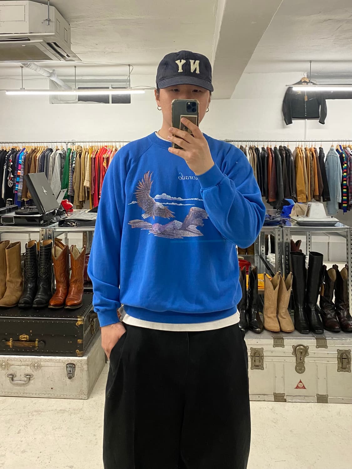 80s hanes 'COLORADO' sweat shirt 상품이미지1