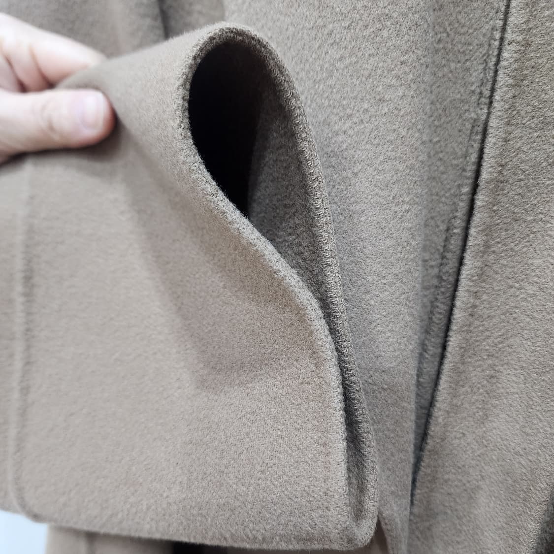 막스마라 아로나  버진울 카멜 코트 IT42 상품이미지7