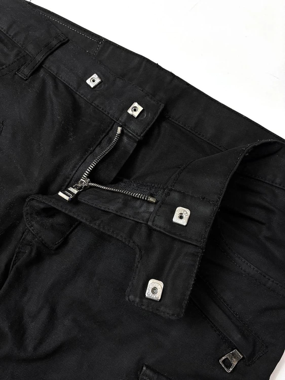 발망 BALMAIN dry 슬림 지퍼 팬츠 PN4674 상품이미지4