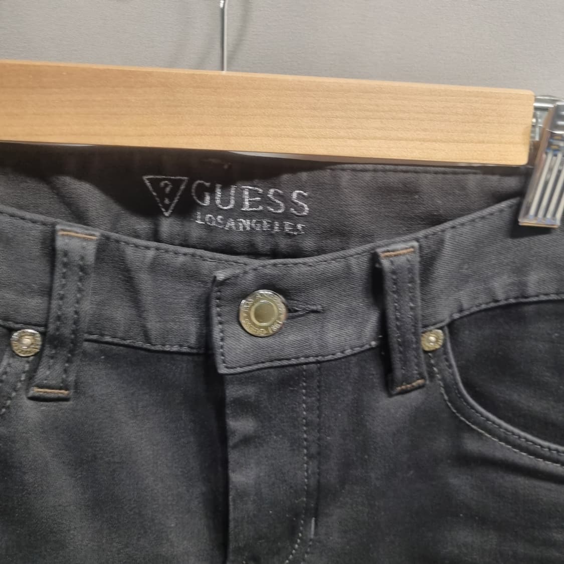 게스 블랙 여성 바지 상품이미지2