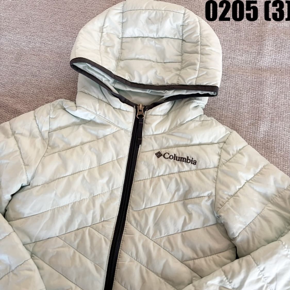 [XXS] 컬럼비아 키즈 퀼팅 후드 패딩 점퍼 0205(3) 상품이미지2
