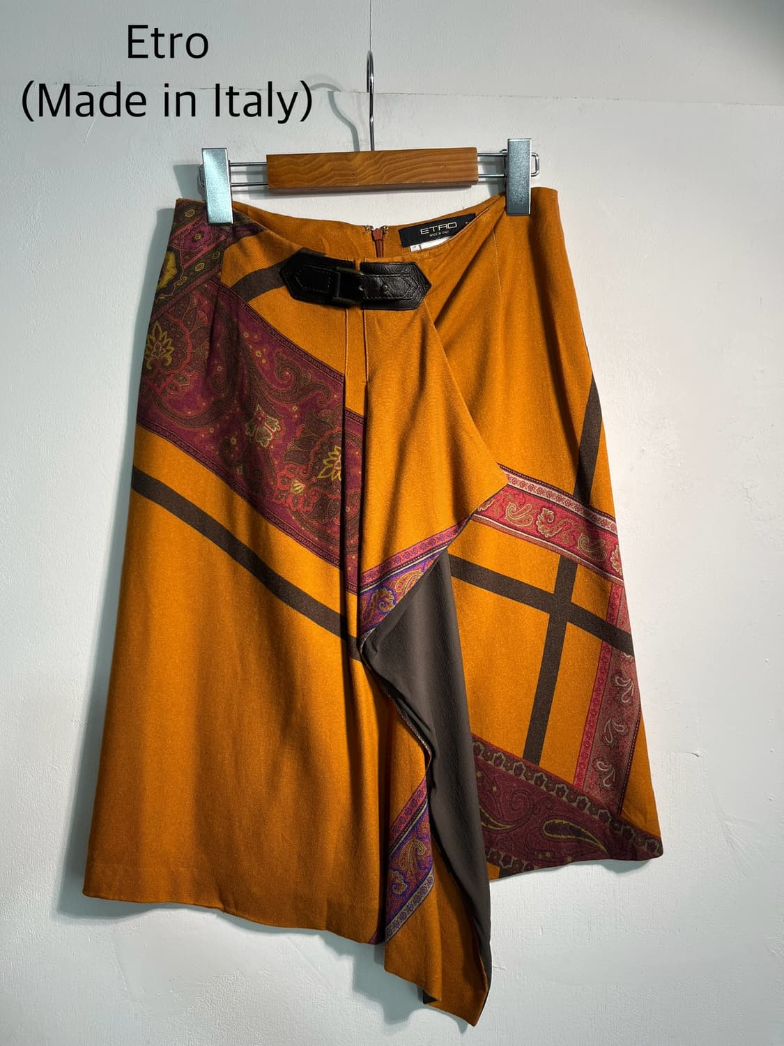 ETRO 에트로 디테일 미디 랩스커트 (Italy made) 상품이미지1