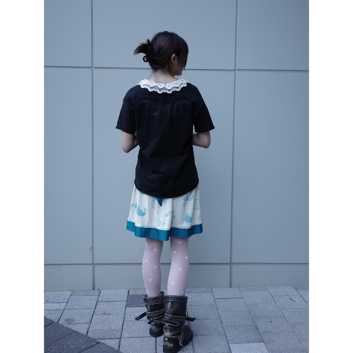 빈티지 Scolar 키치 티셔츠 상품이미지4