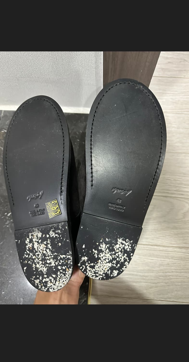 마르셀 스웨이드 블랙 뮬 42 상품이미지2