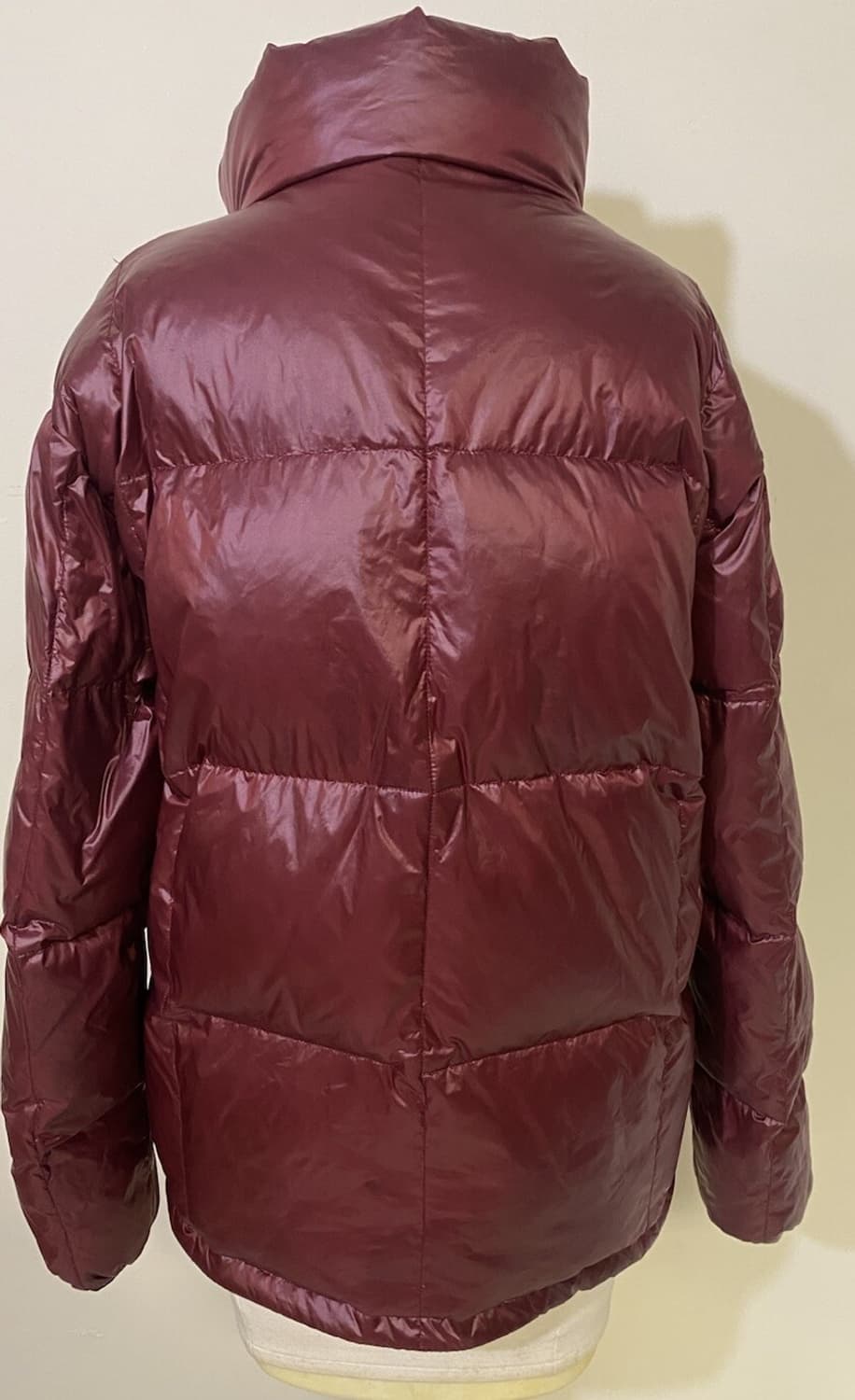 스투시 다운 패딩자켓 와인 레드 상품이미지9
