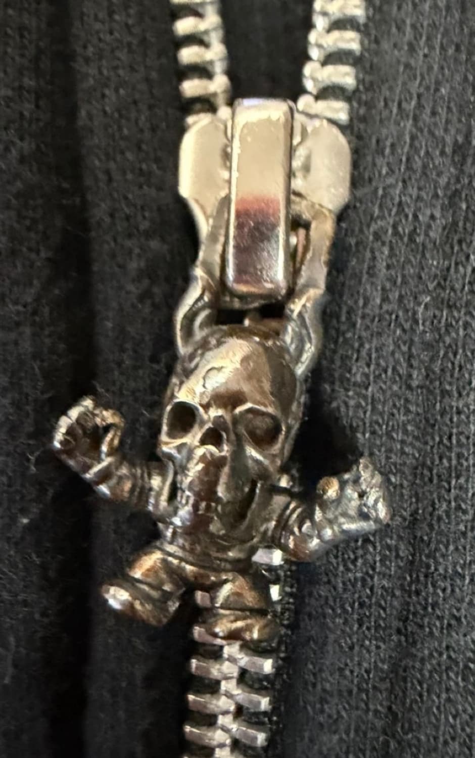 [L]크롬하츠 포티 스켈레톤 후드집업 상품이미지3