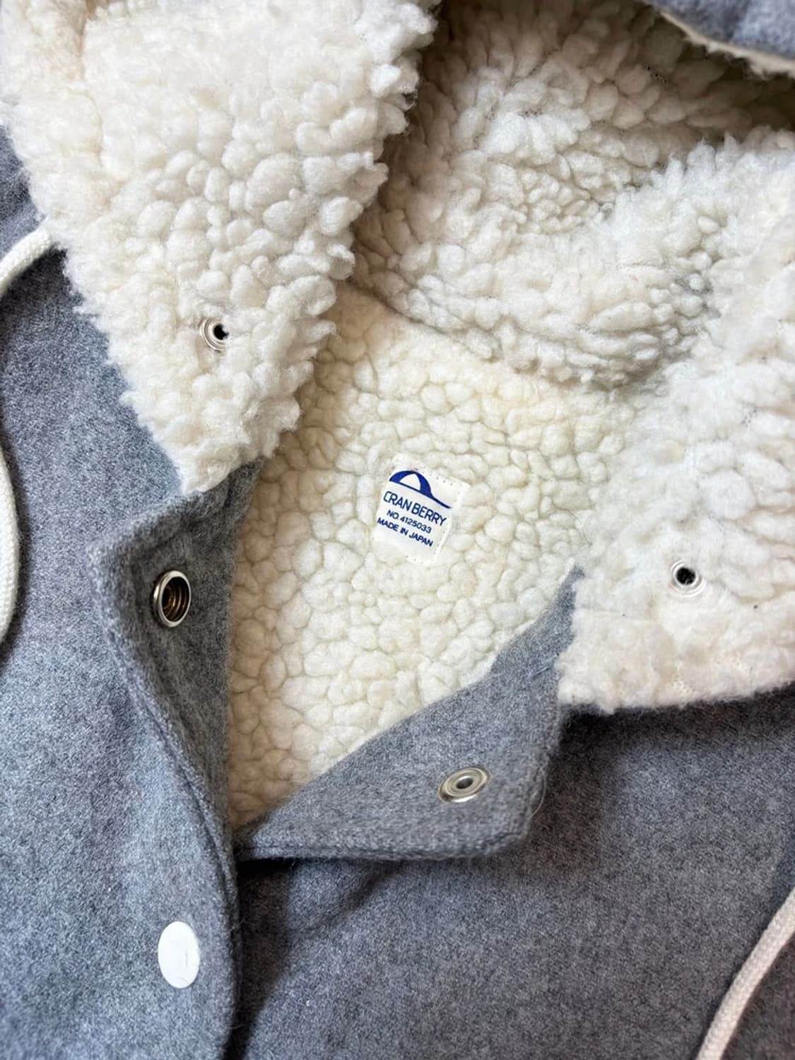 크랜베리 00's 재팬 후디 바시티 자켓 PN6465 상품이미지4