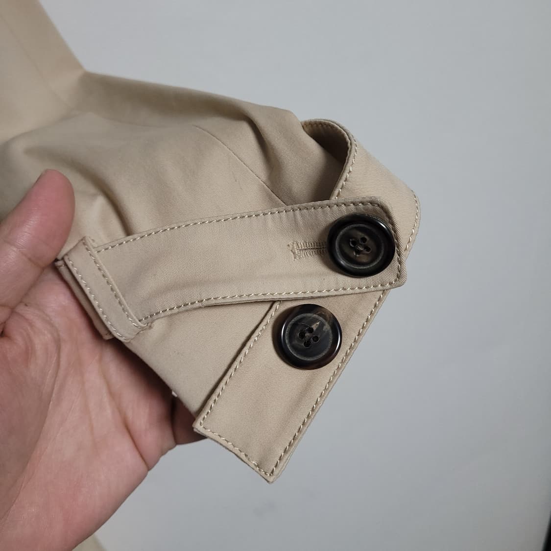 (S) 질스튜어트 베이지 트렌치 코트 상품이미지3