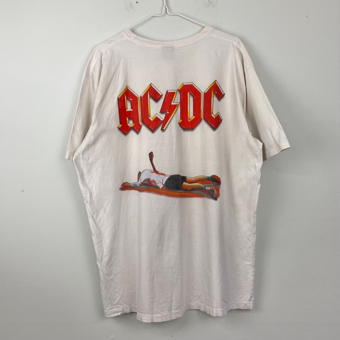 락예 ACDC 락밴드 반팔 티셔츠 XL 상품이미지2