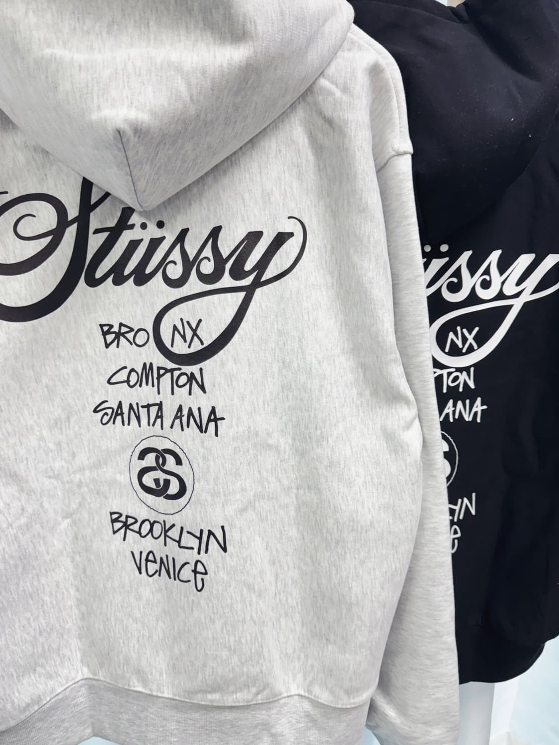 (새상품) 스투시 월드투어 후드집업  상품이미지6