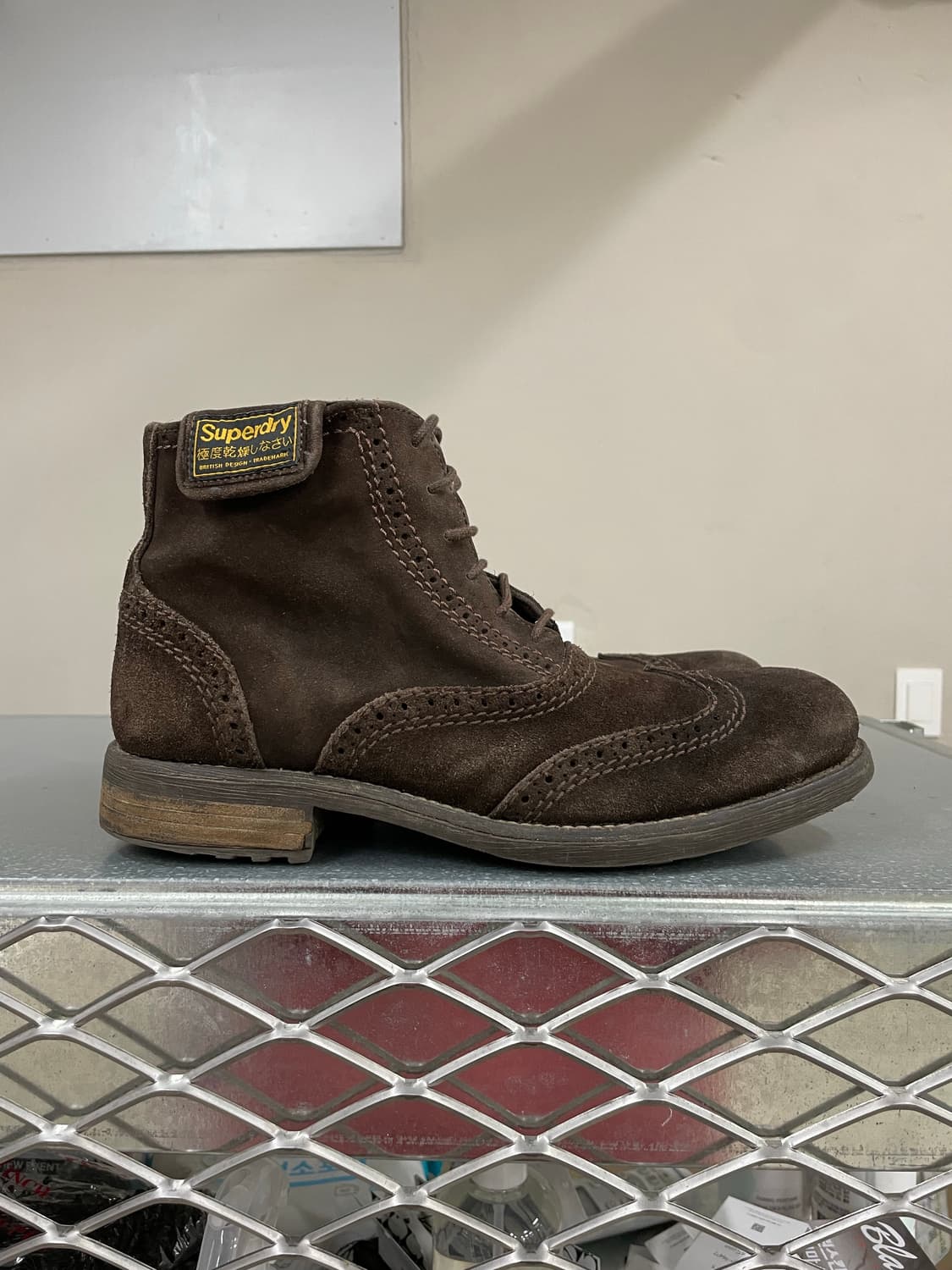 슈퍼드라이 스웨이드 부츠 43 상품이미지4