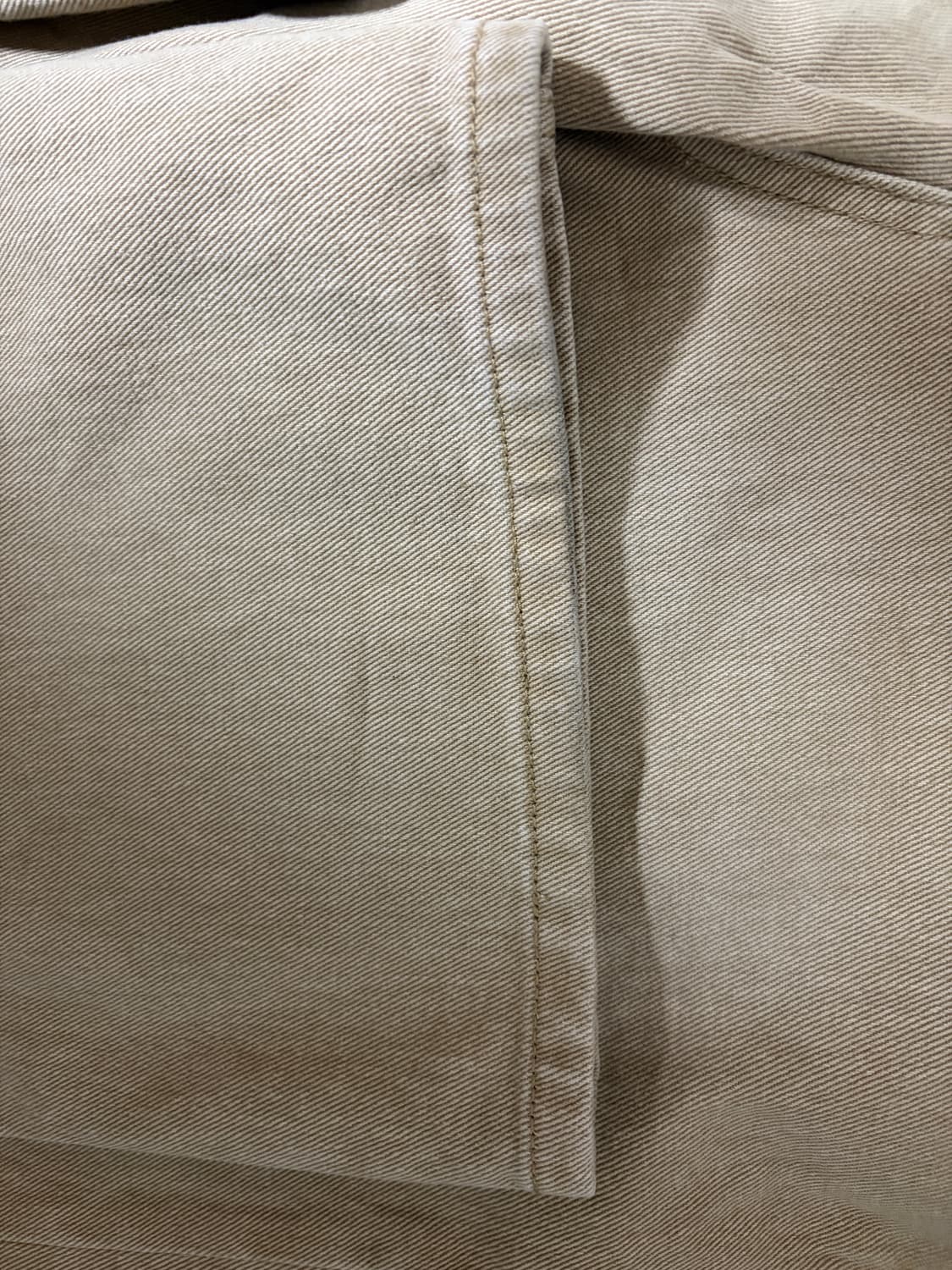 다이브인 루즈드 와이드 데님 베이지 0사이즈 상품이미지6