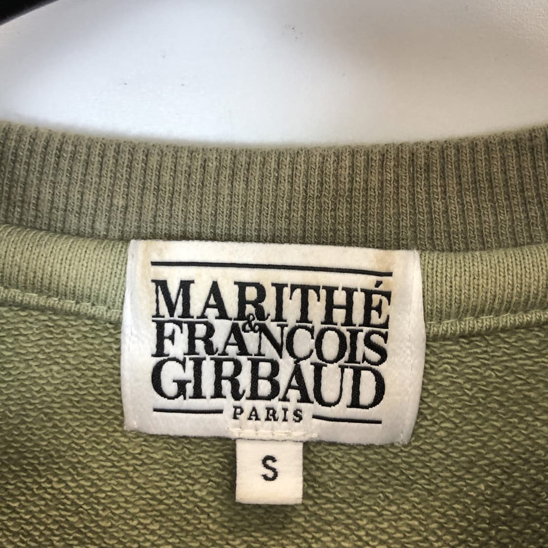 마리떼프랑소와저버 로고 맨투맨 S  상품이미지5