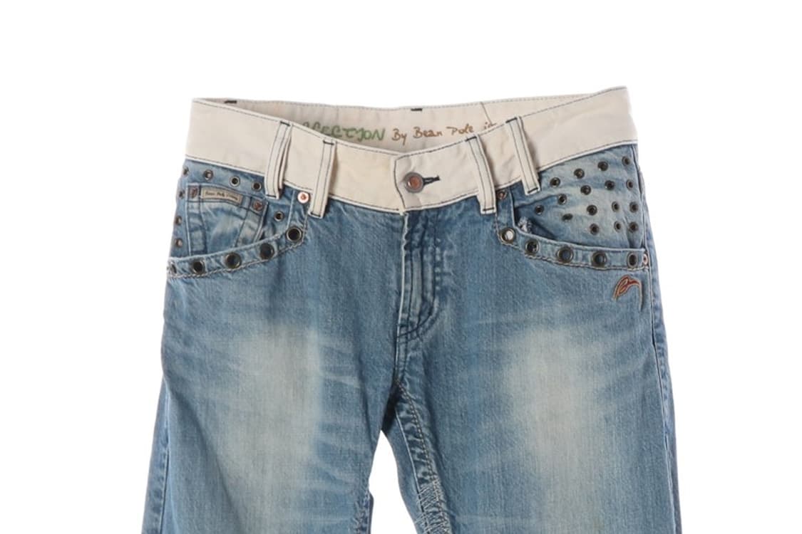 빈폴진 라이트 블루 스터드 데님 팬츠 상품이미지3