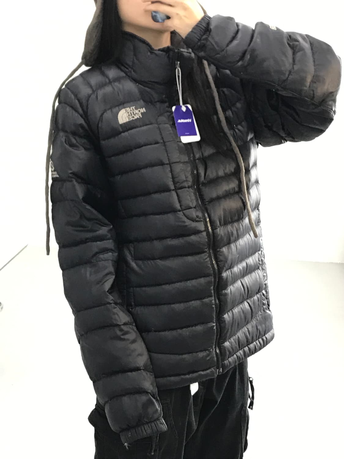 노스페이스 850 블랙 경량패딩 상품이미지3