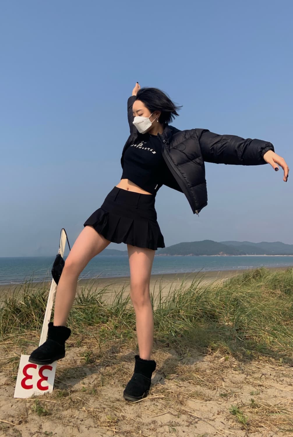 Spooning 스푸닝 플리츠 미니 스커트 (현 글로니) 상품이미지2