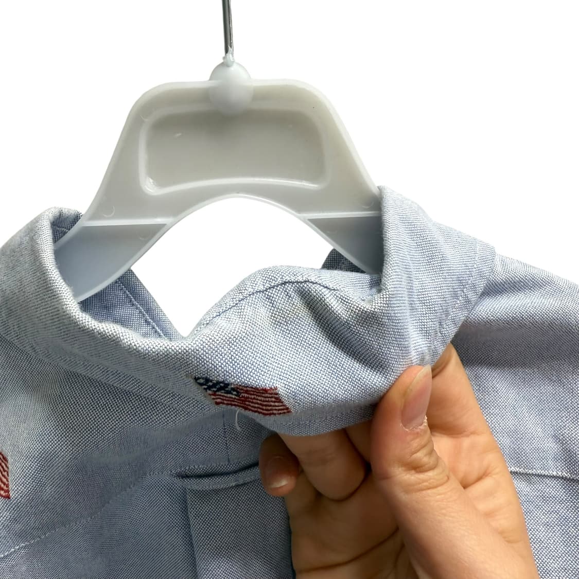 [M] 폴로 클래식핏 성조기 반팔 셔츠 상품이미지7