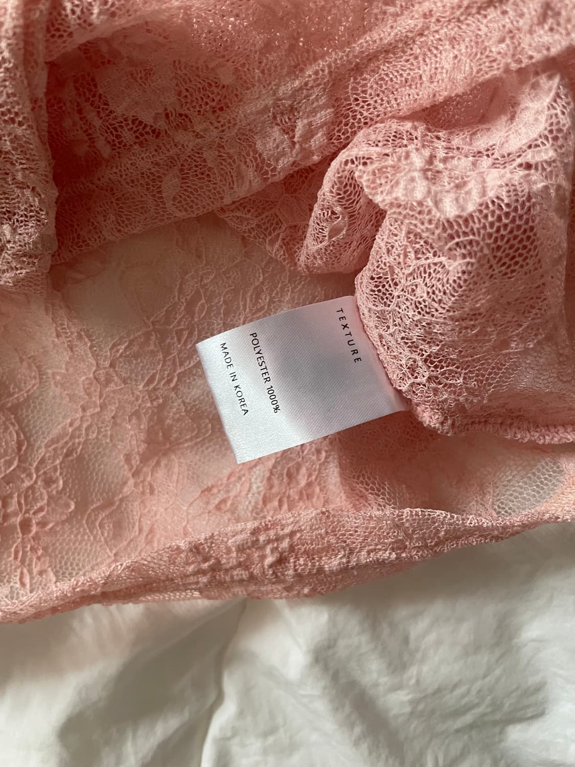 (vintage) 시스루 레이스 티 상품이미지6