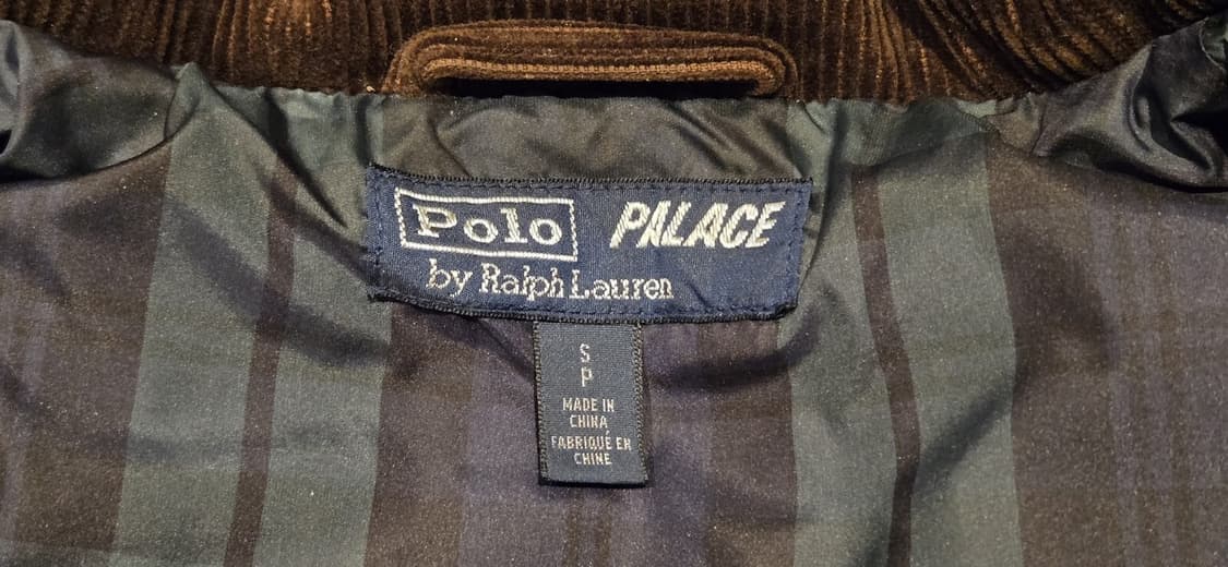 팔라스 x 폴로 코듀로이 패딩 자켓 브라운 상품이미지6