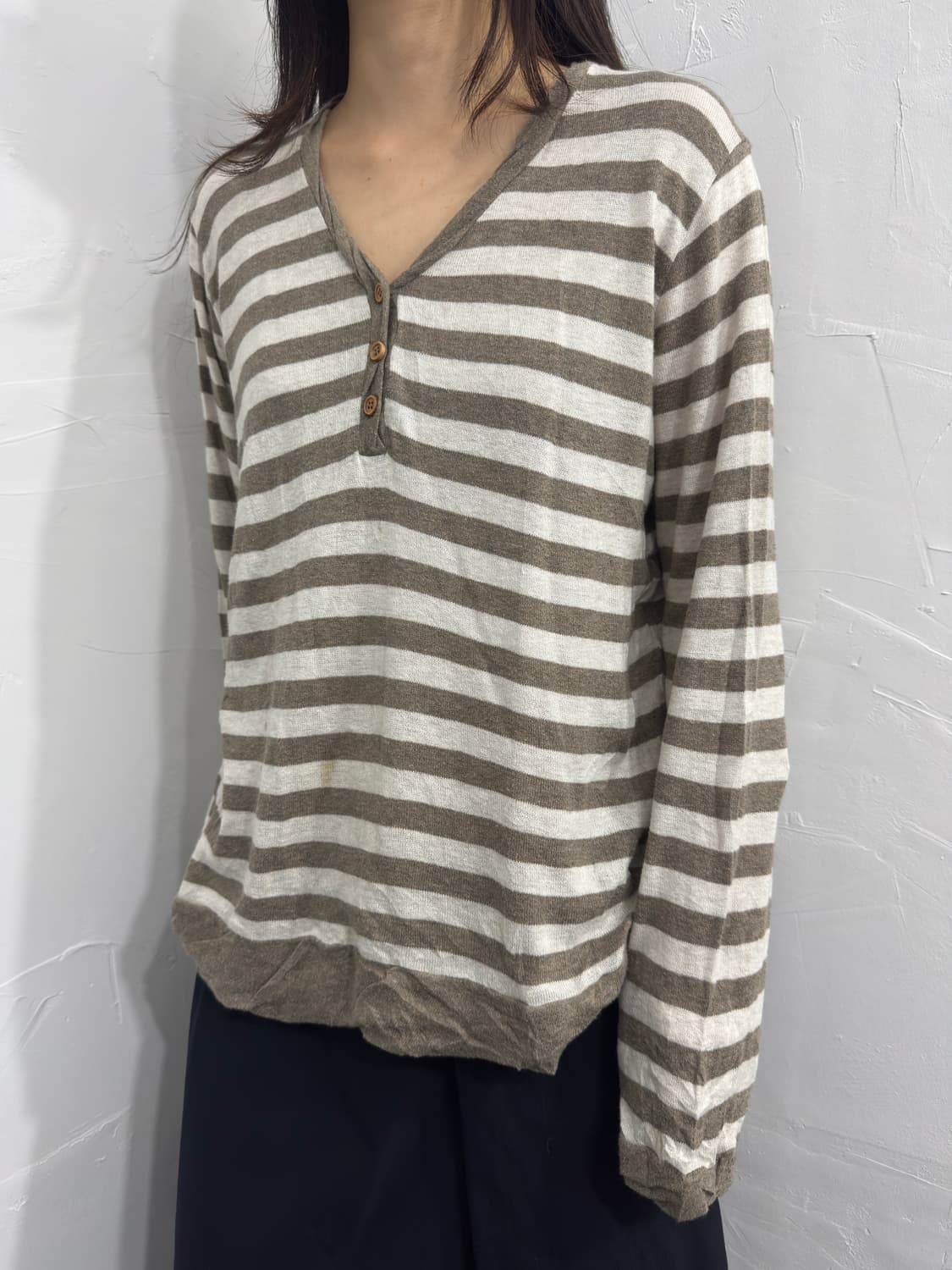 stripe knit top 상품이미지2