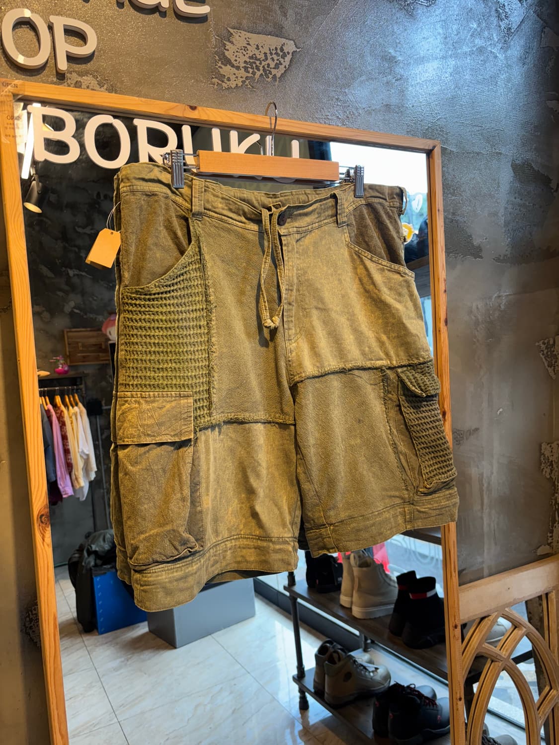 엘로데오 일본빈티지 카고 반바지 상품이미지1