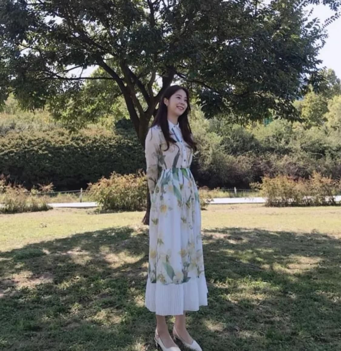 스테이위드미 오키드 나르키스 쉬폰 드레스  상품이미지1