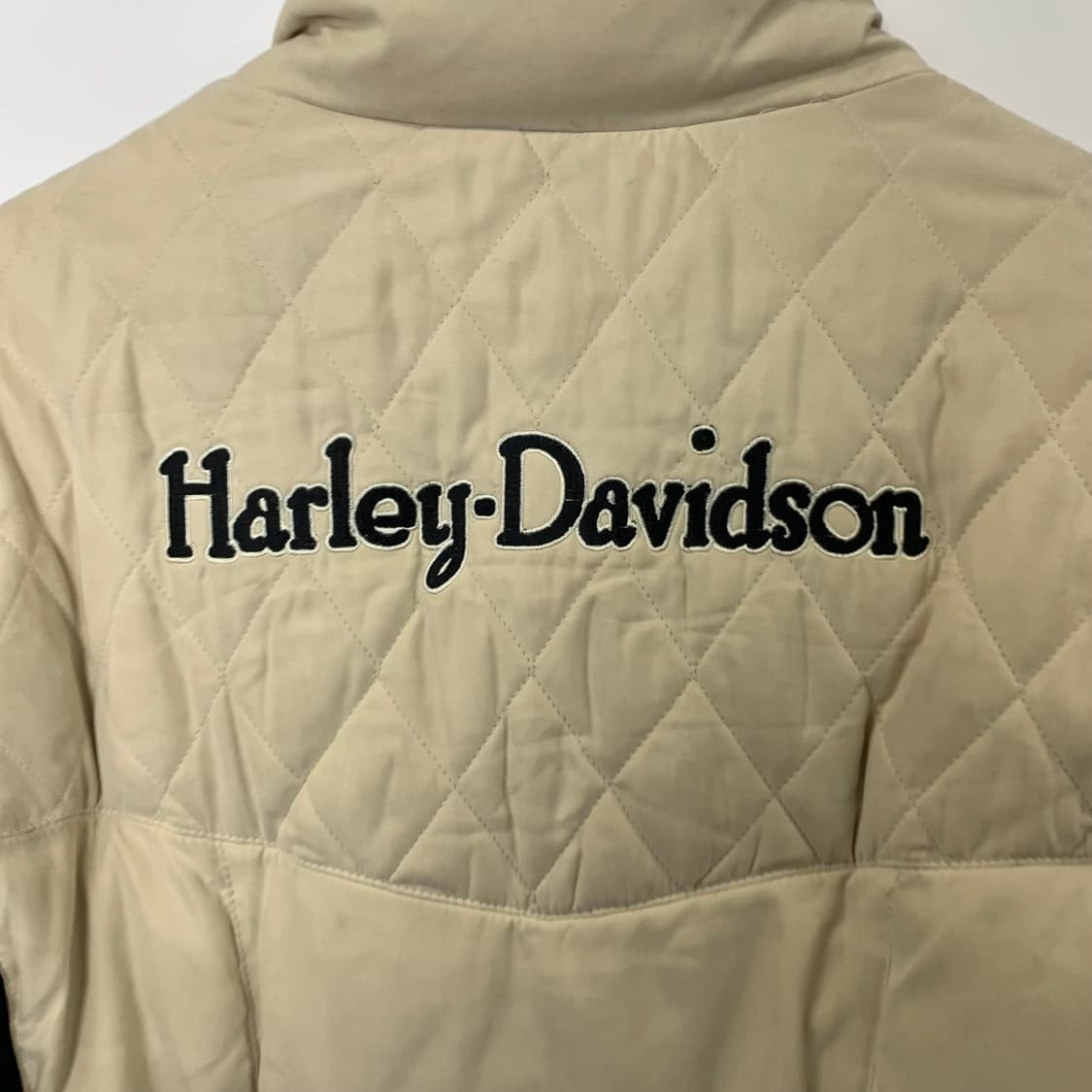 할리데이비슨 은장 아이보리 퀼팅 경량 자켓 상품이미지5
