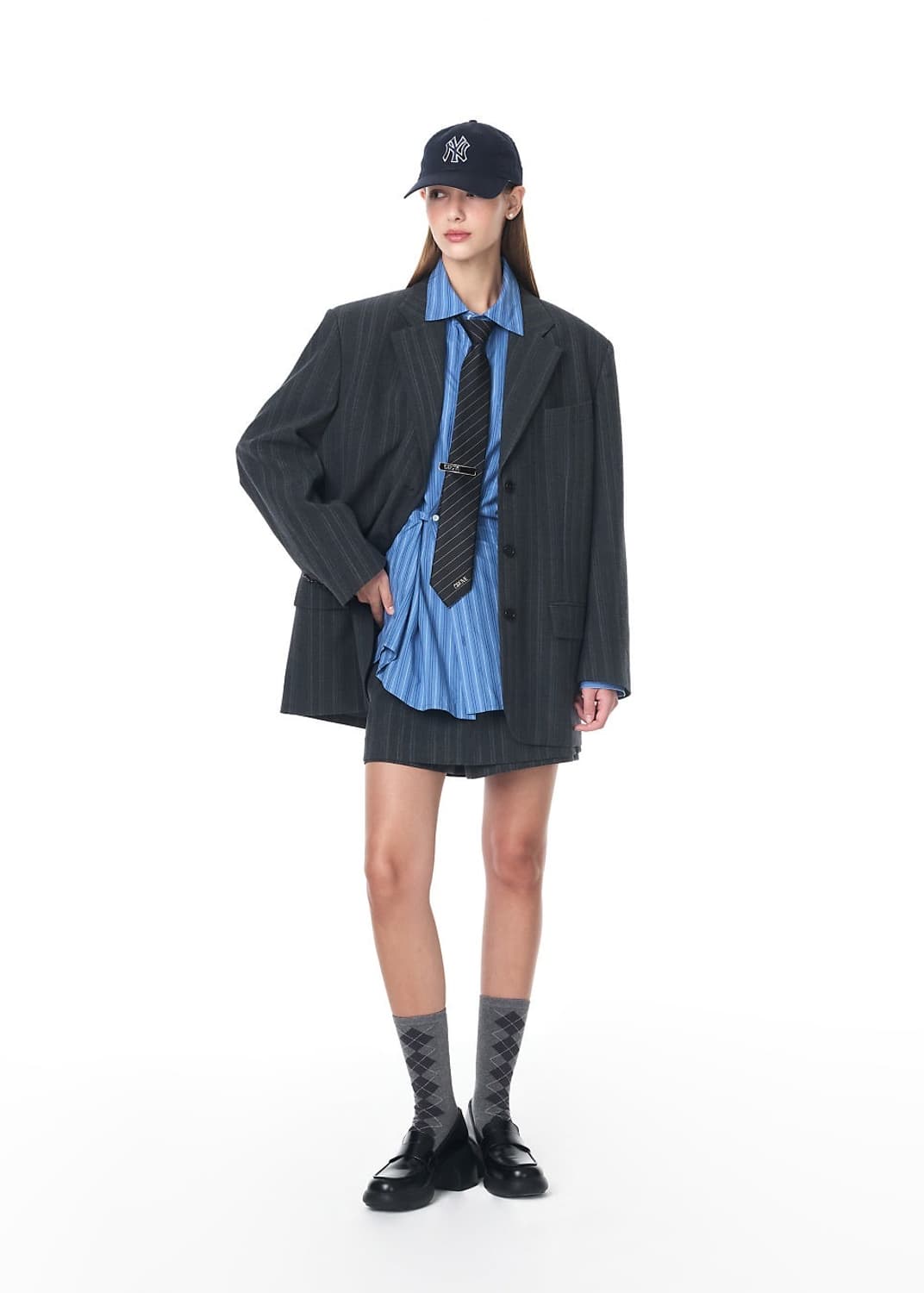 그로브 블레인 스트라이프 셔츠 Blaine shirt 상품이미지1