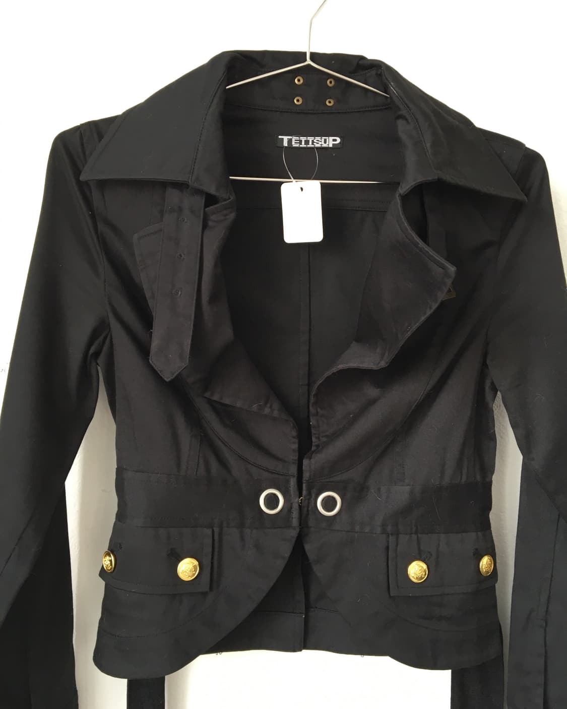Belted slim fit jacket 상품이미지3