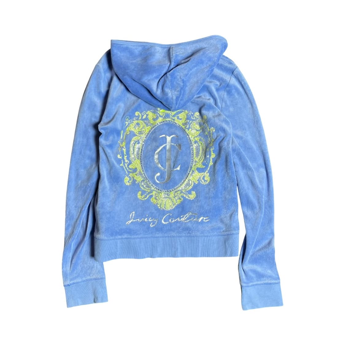 [Juicy Couture] 스카이블루 벨벳 셋업 상품이미지2