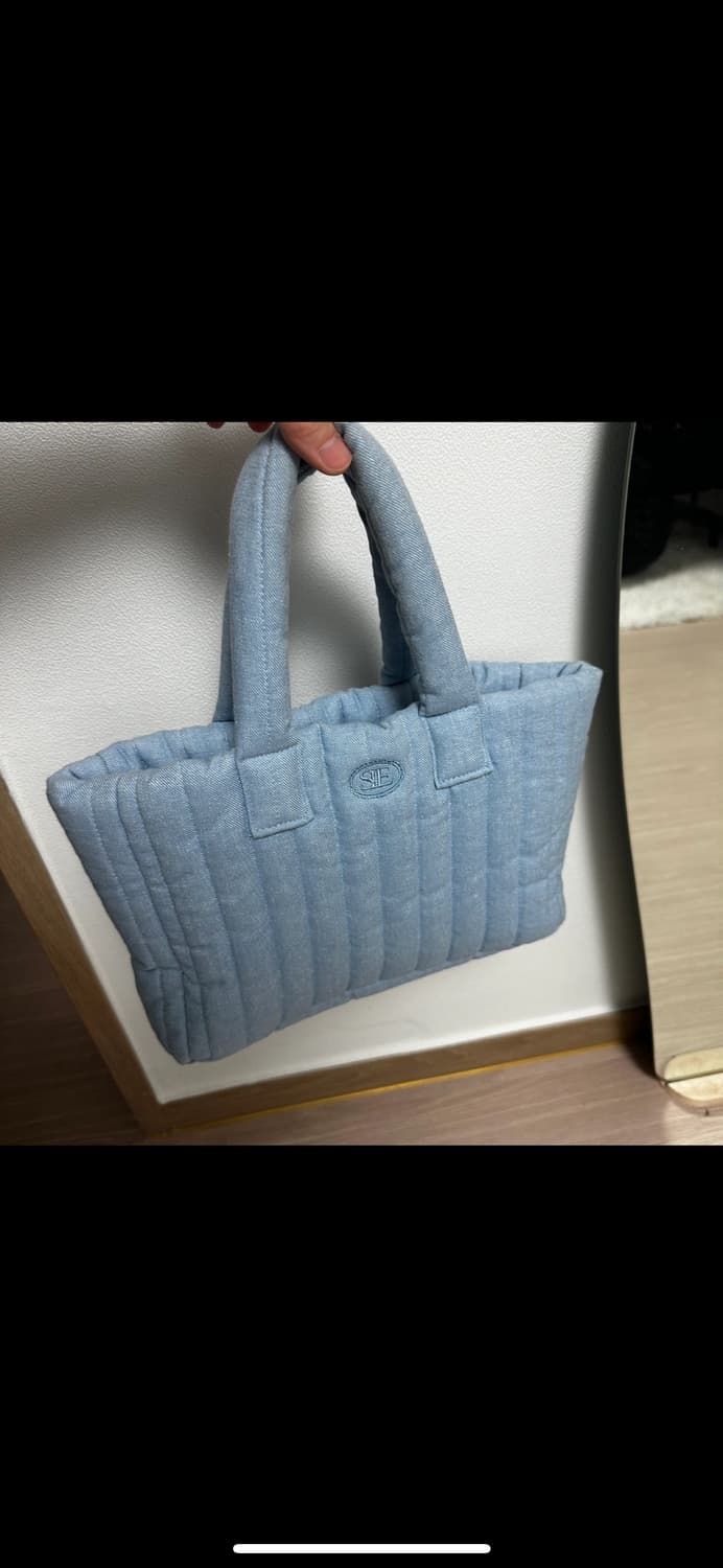 시엔느 데님패딩백 상품이미지1