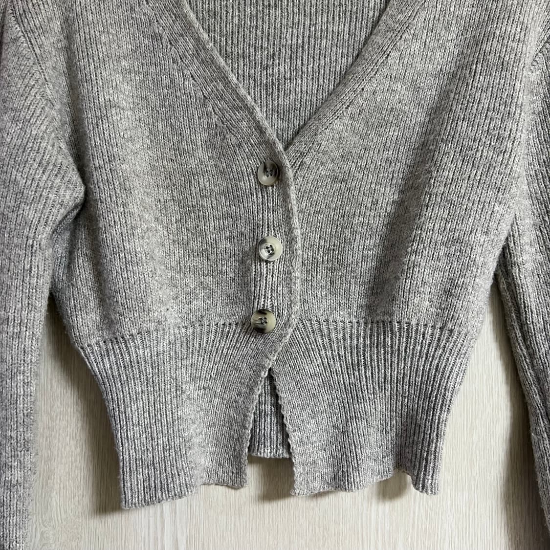 세컨드세컨 크롭가디건 상품이미지3