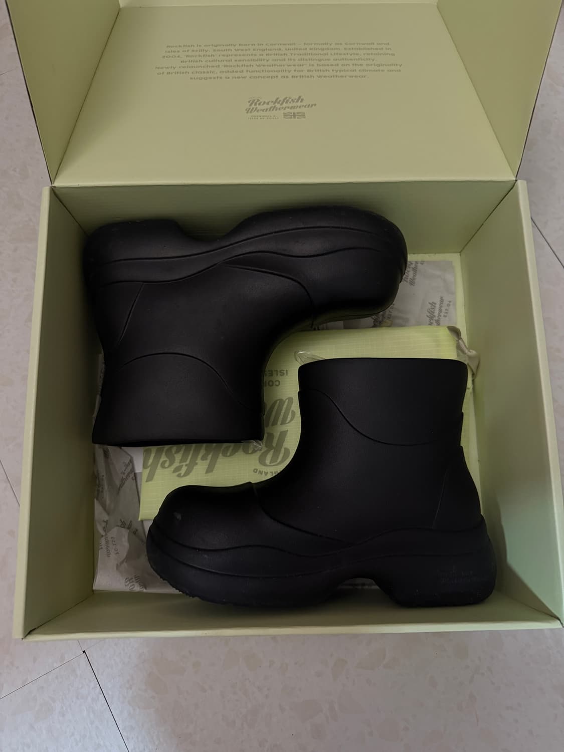 락피쉬웨더웨어 헤이든 부츠 블랙 상품이미지2