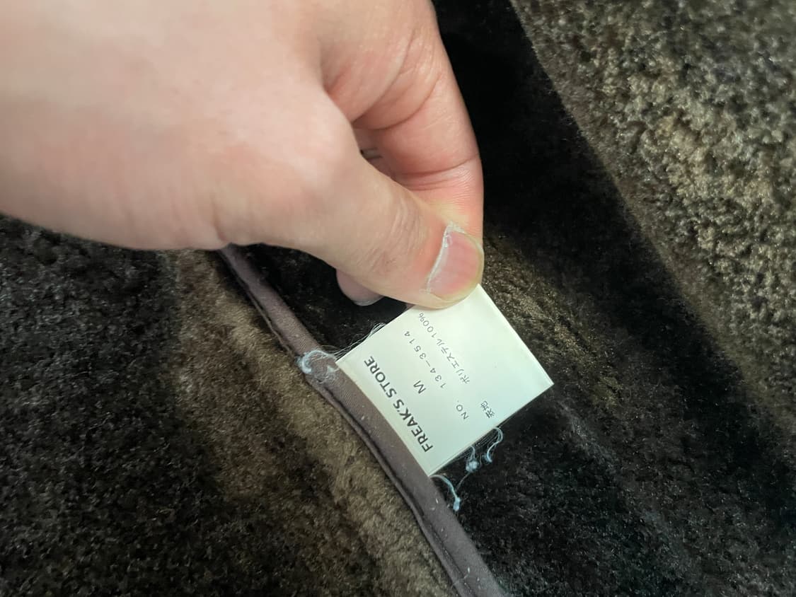 프릭스스토어 무톤 플리스 더플 코트  상품이미지7