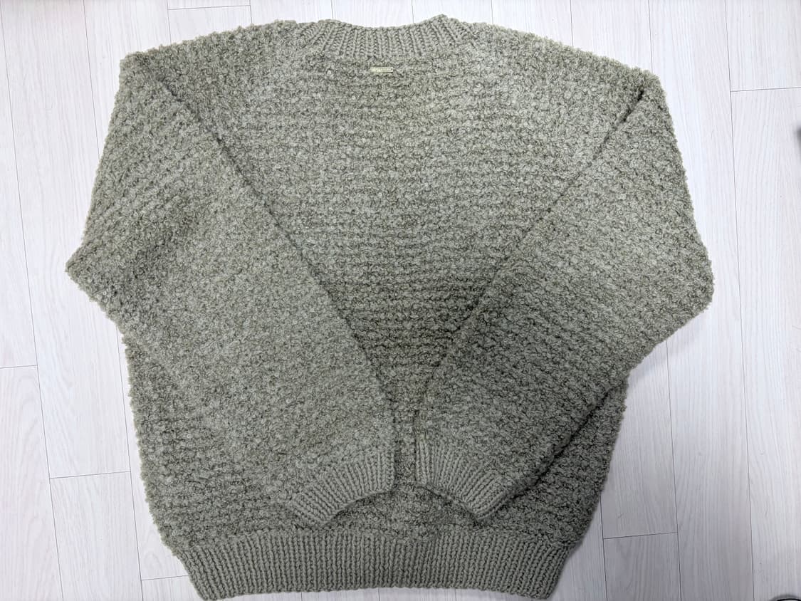 Jw anderson 브이넥 부클 니트 XL 상품이미지4