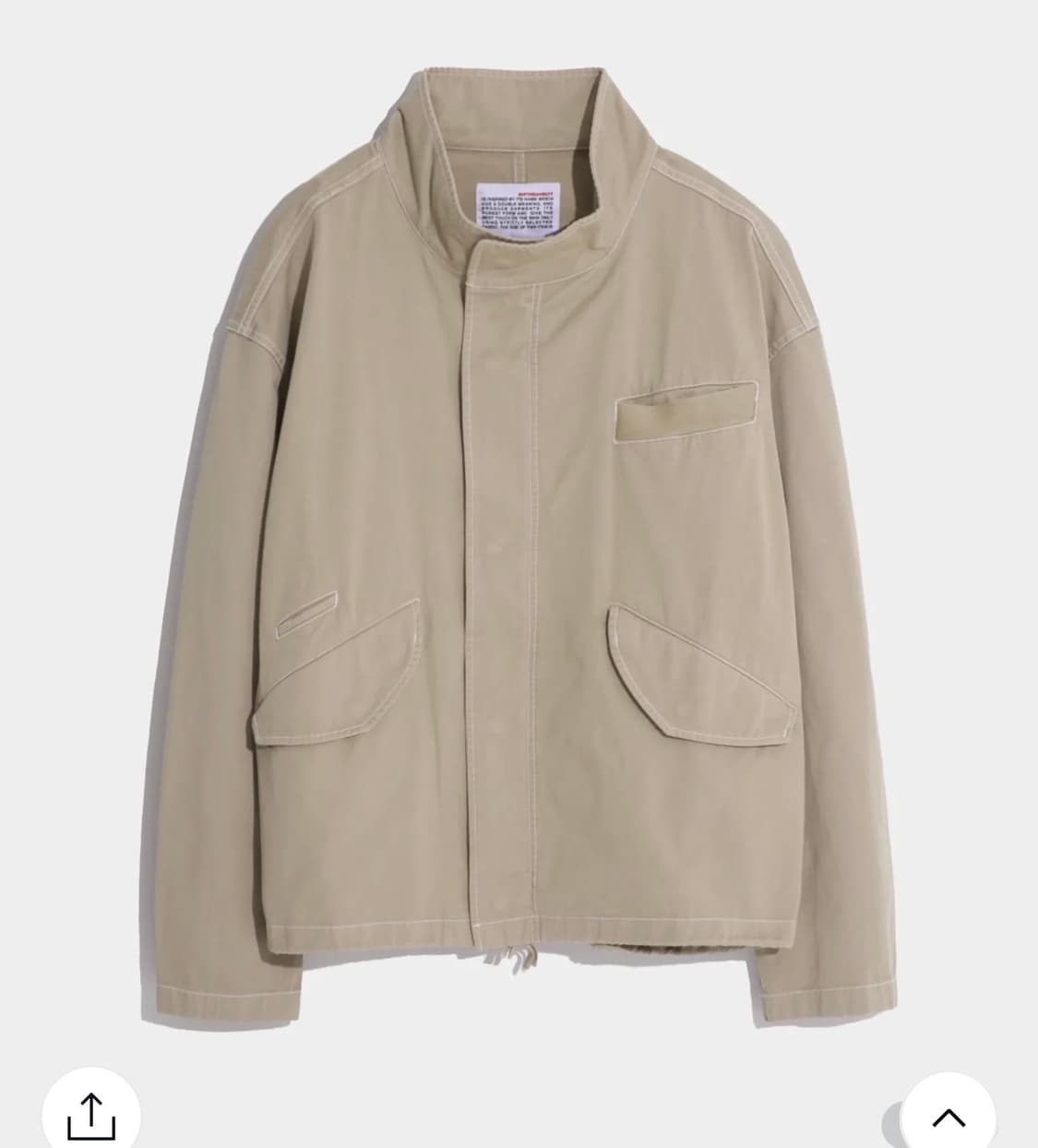 벌스데이 수트 필드 파카 m 상품이미지1