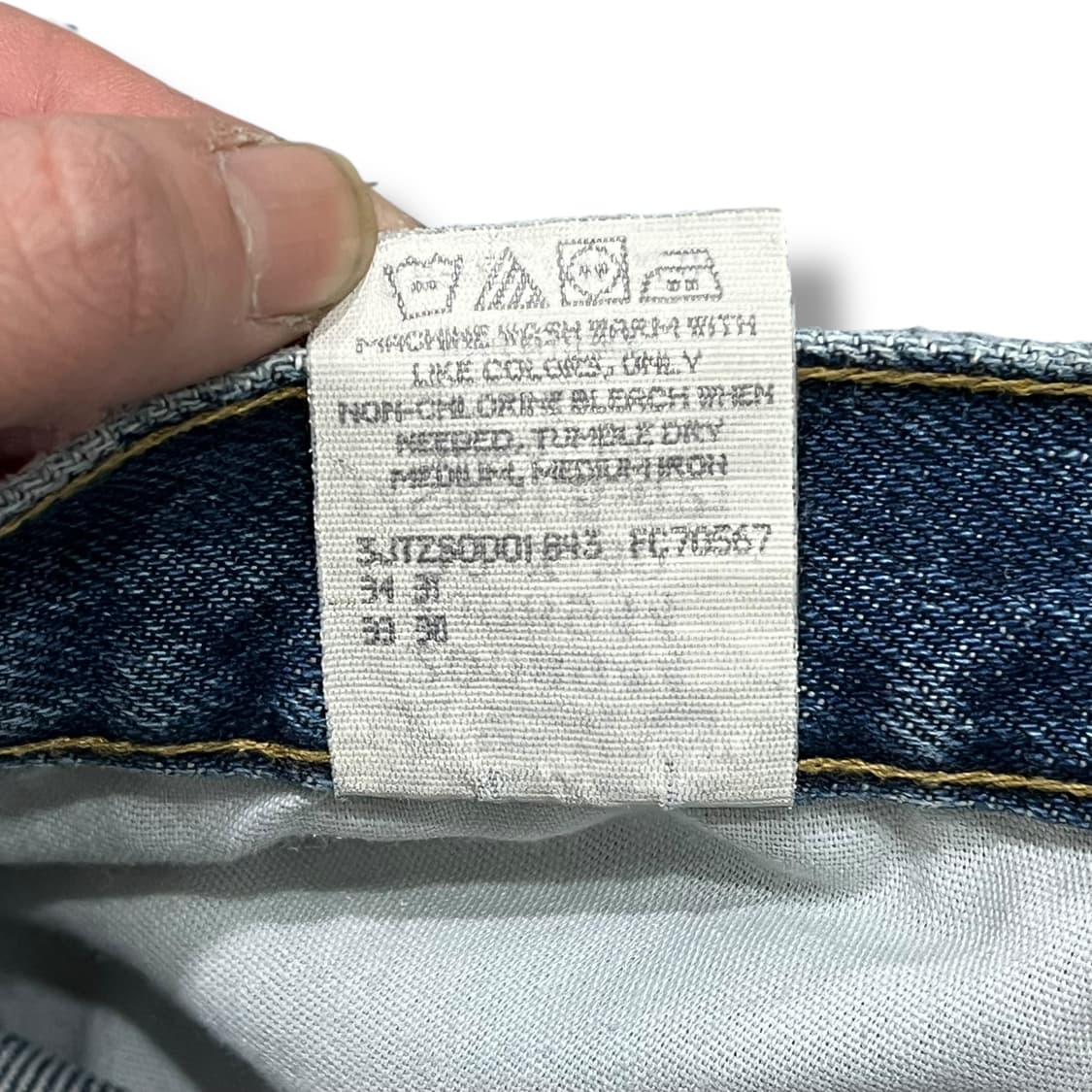 리 워크 데님팬츠 s08760 상품이미지8