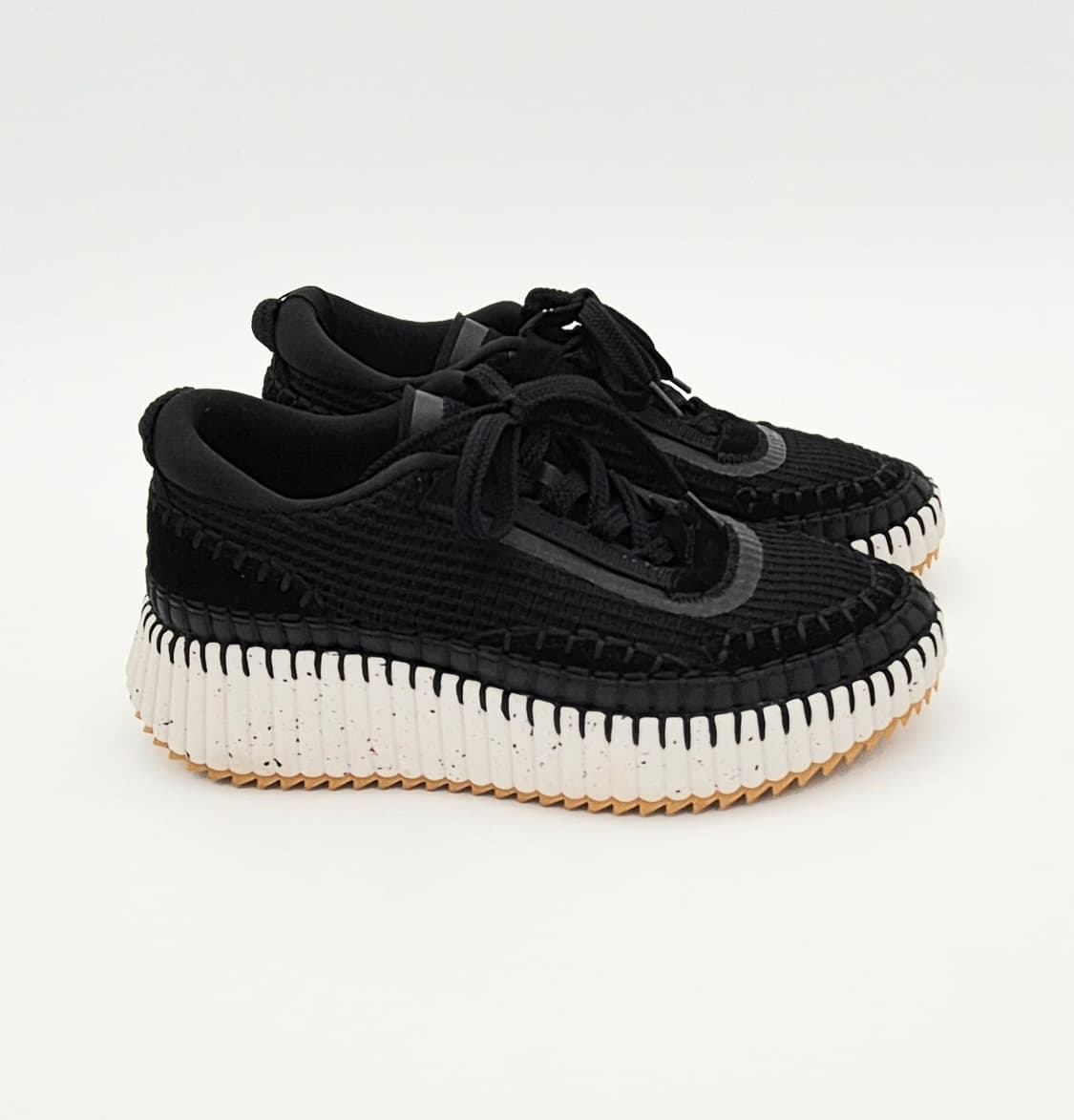 끌로에 나마 블랙 플랫폼 스키커즈 36 상품이미지3