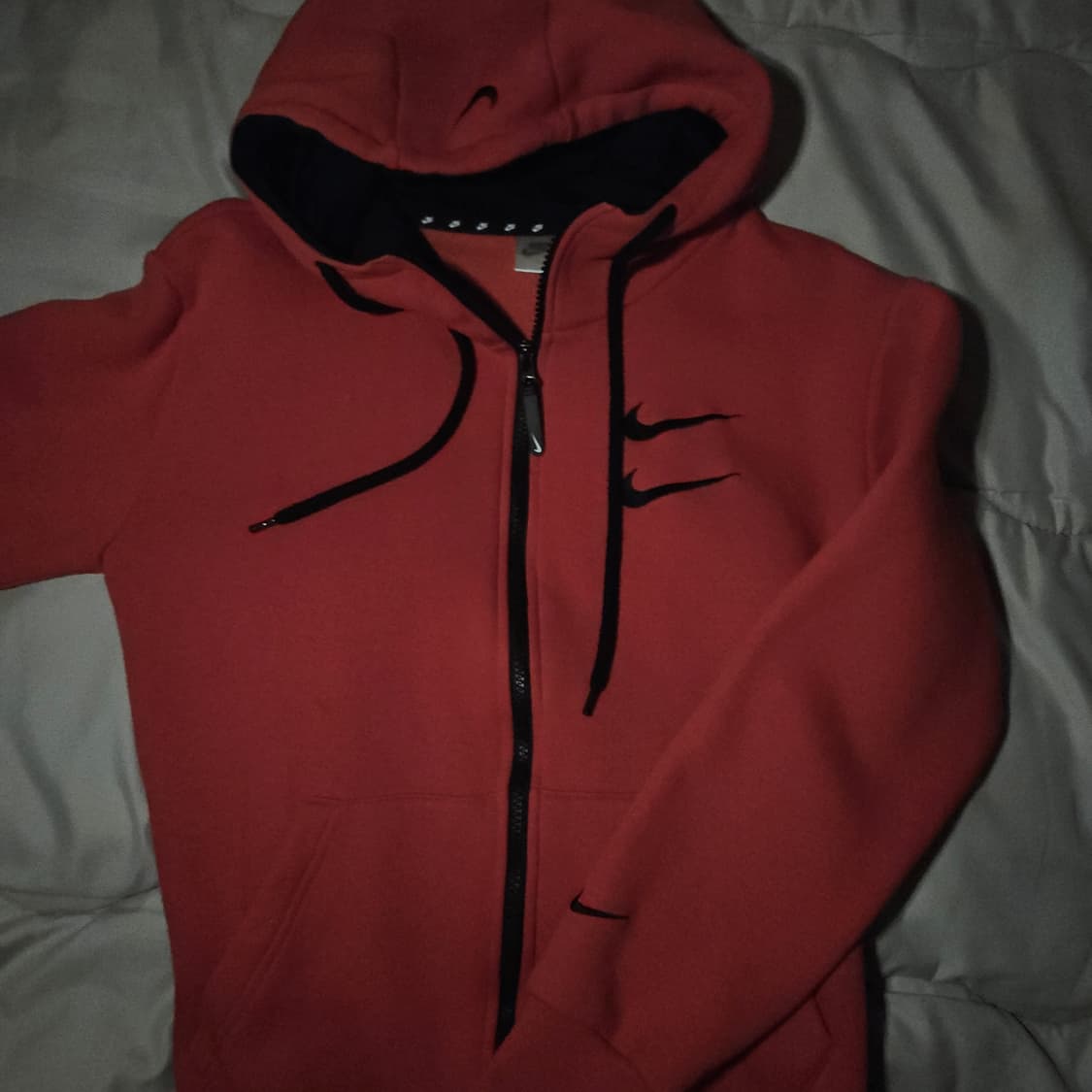 나이키 레드 후드집업 상품이미지2