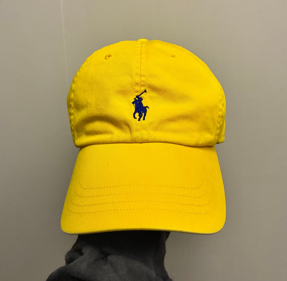 (F)폴로랄프로렌 베이스볼 모자 볼캡 옐로우 블루 상품이미지2
