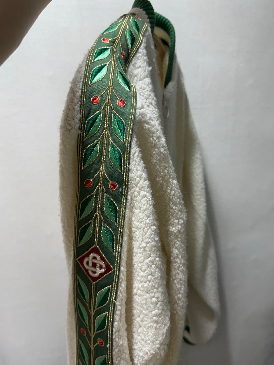 jacquard-trimmed terry jacket M사이즈 상품이미지8