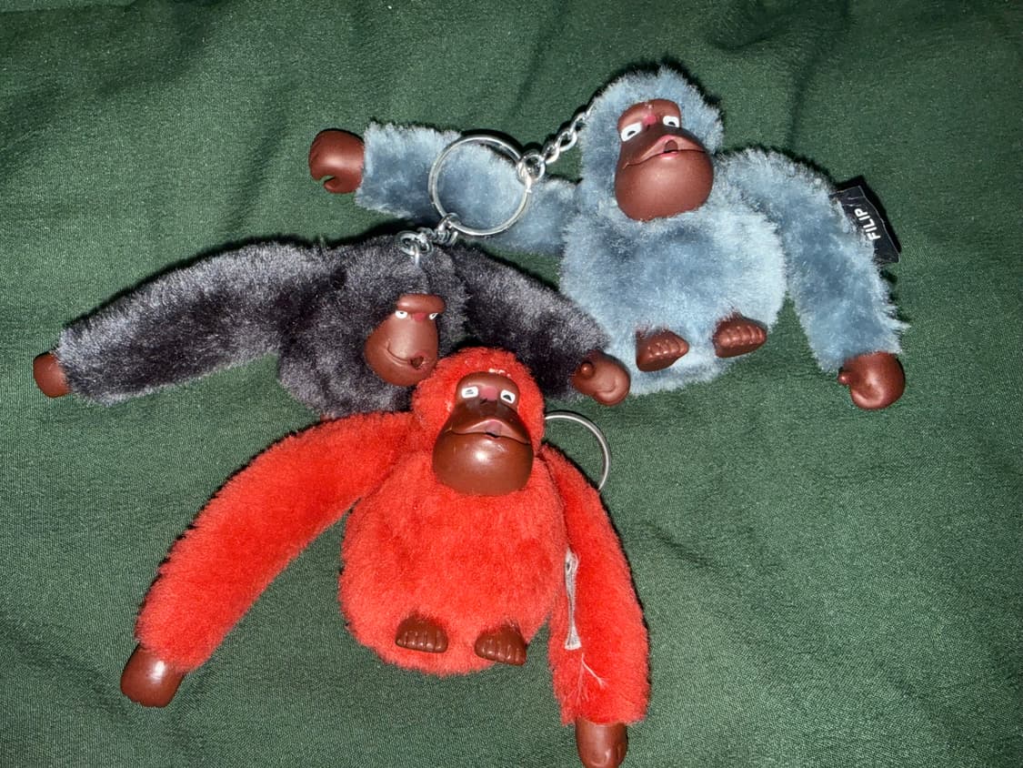 키플링 고릴라 키링 3개 일괄 상품이미지2