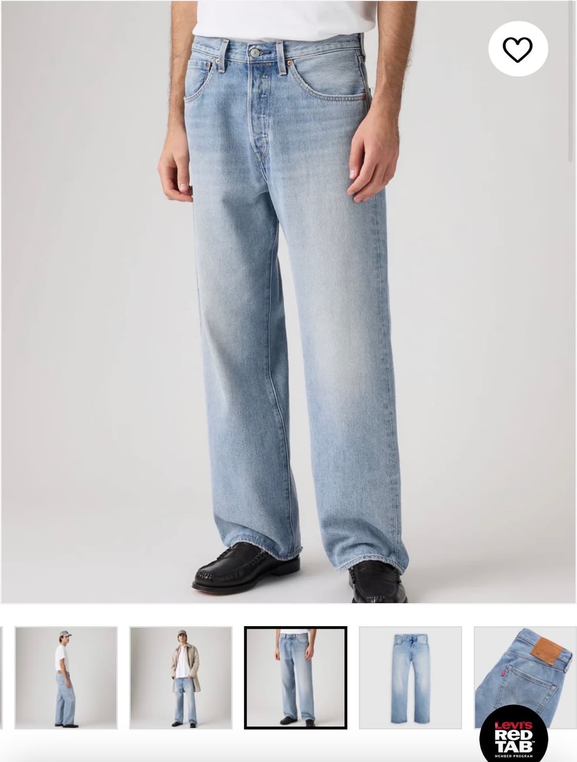 리바이스 501 루즈진 30x30 상품이미지2