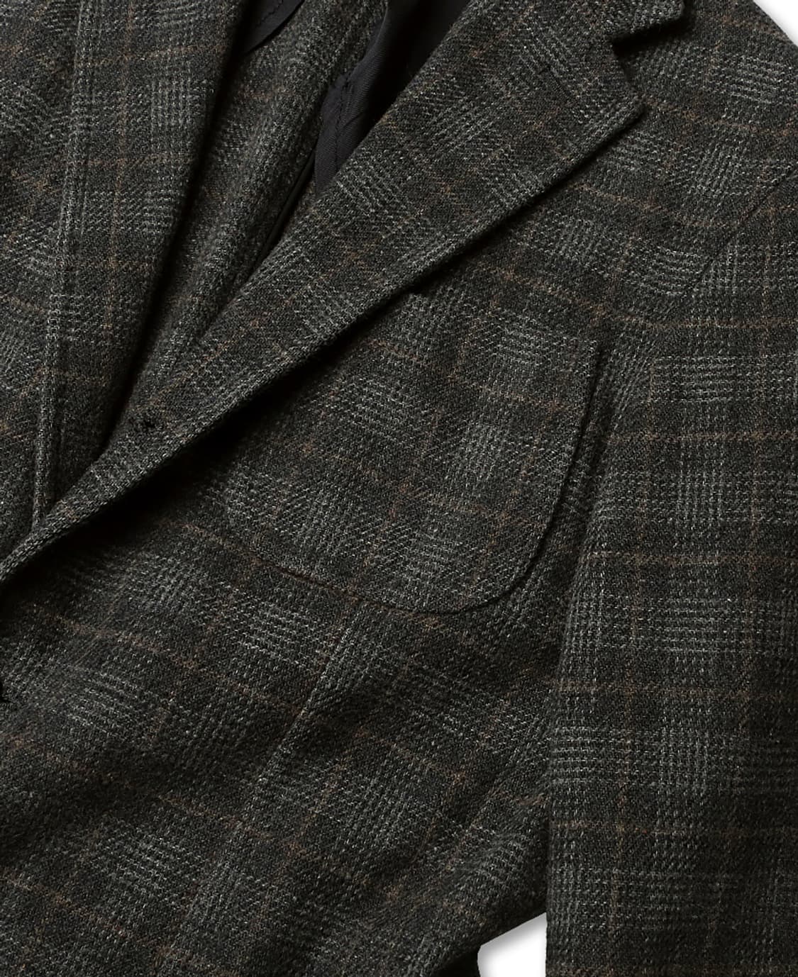 오리앙 [Orian] 빈티지 클래식 그레이 체크 이태리 캐주얼 스포츠자켓 상품이미지3