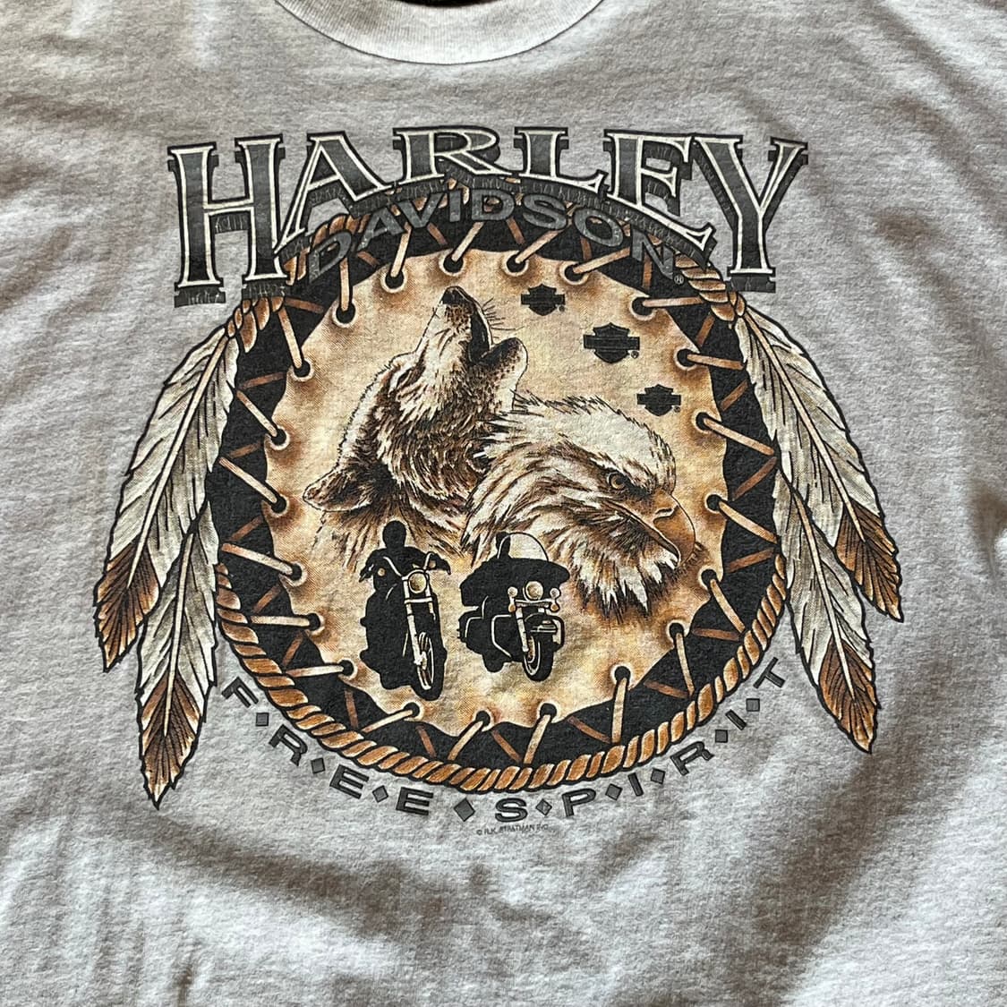 90년대 할리데이비슨 티셔츠 상품이미지2