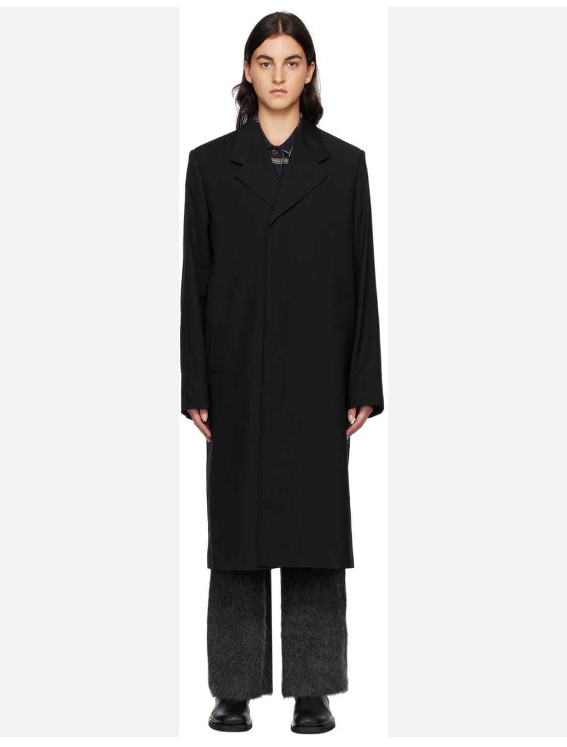 아워레가시 유니폼 코트 블랙 인더스트리얼 트윌 상품이미지6