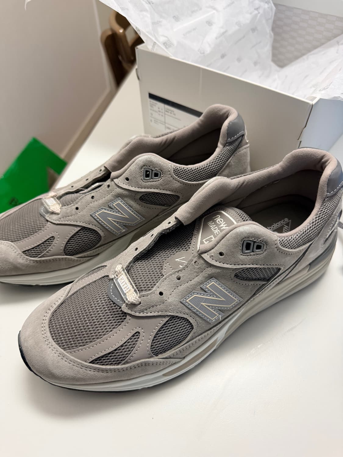 뉴발란스 x 키스 991v2 메이드 인 UK 문락 상품이미지1