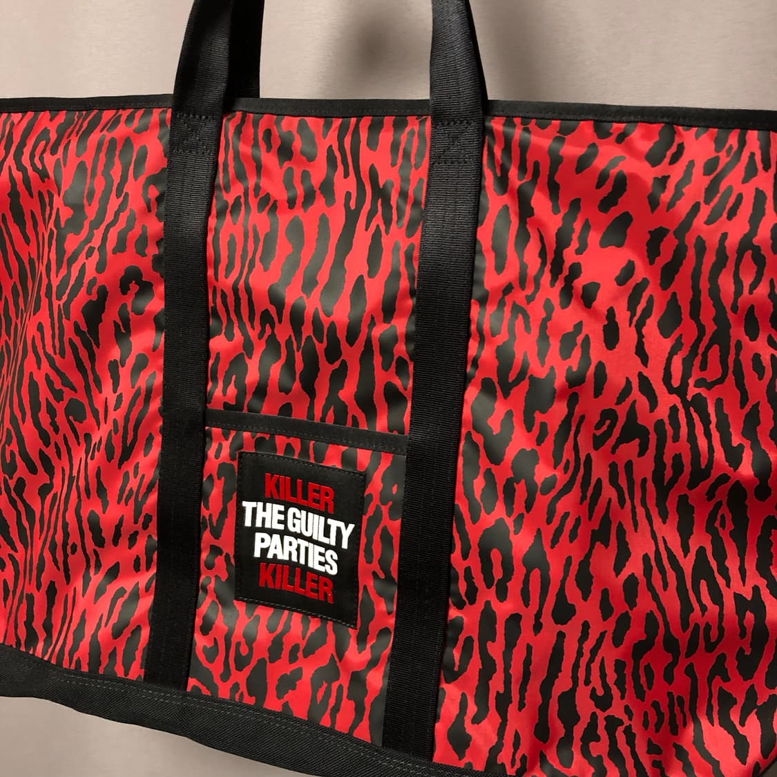 와코마리아x포터 레오파드 토트백 상품이미지2