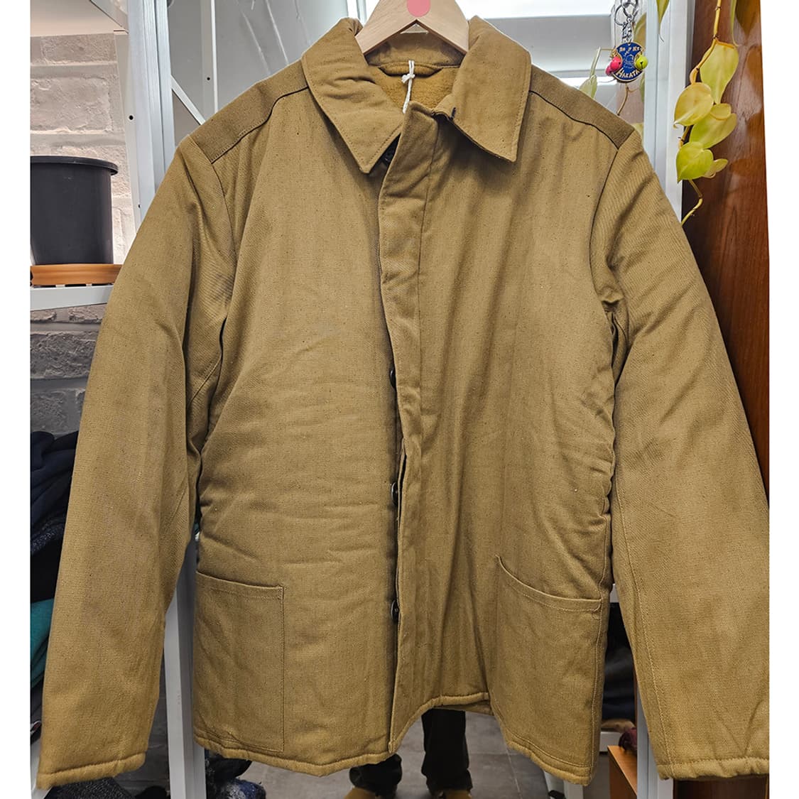 80s Soviet / 오리지널 소련 밀리터리 방한 아우터자켓 (M) 상품이미지1